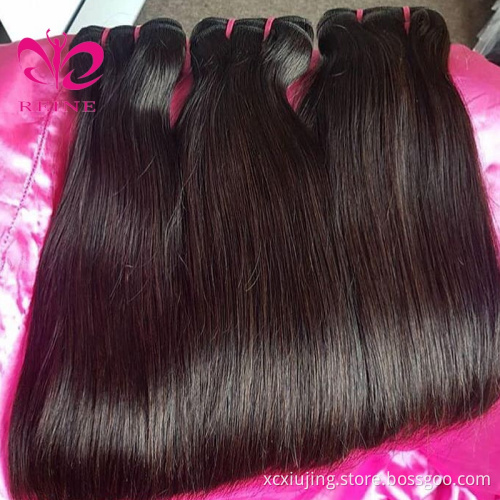 REINE wholesale 12a grade super double drawn raw virgin hair cuticle aligned 100% Brazilian bone straight Vietnamese human hair